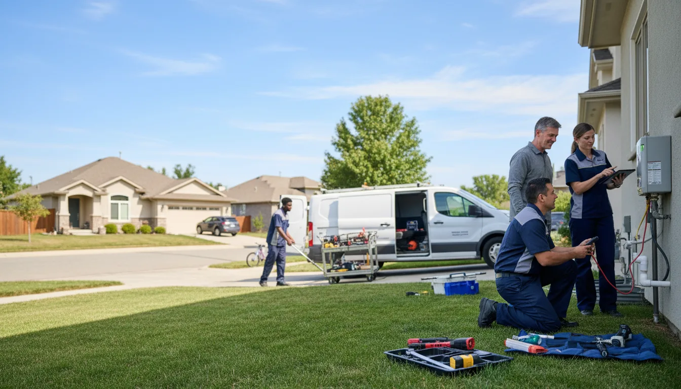Tankless water heater service in Mccallsburg, IA